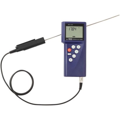 Hand-held thermometer, industrial version